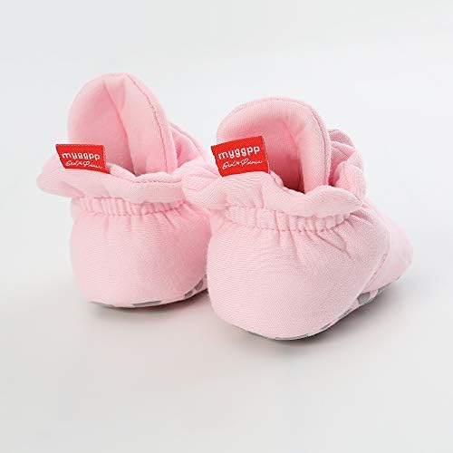 HsdsBebe Unisex Newborn Baby Cotton Booties Non-Slip Sole - Image 5