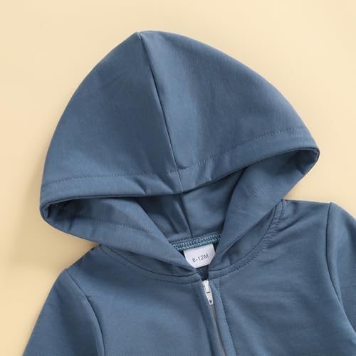 Fall Baby Clothes Newborn Boy Girl Hoodie Romper Long Sleeve Jumpsuit Winter - Image 5