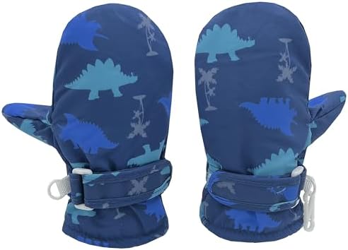 Toddler Gloves Kids Mittens Winter Warm Lined Fleece Gloves Waterproof Snow - Image 6