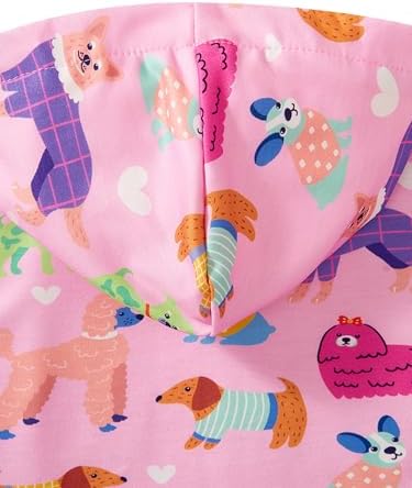 Baby Girl Zip-up Jacket Rainbow Unicorn Cotton Hoodie Sweatshirt Toddler Fall - Image 6