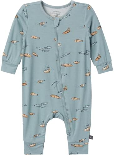MODERNMOMENTS Baby Viscose 2-pack Footless Coveralls - Image 2