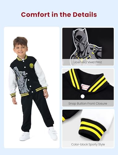 Disney Bomber Jacket Spider Man Marvel Toy Story Cars Varsity Cardigan2-13Y - Image 4