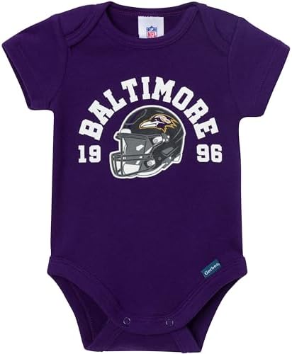 Gerber NFL Baby Boys 3-Pack Onesie Bodysuit - Image 2