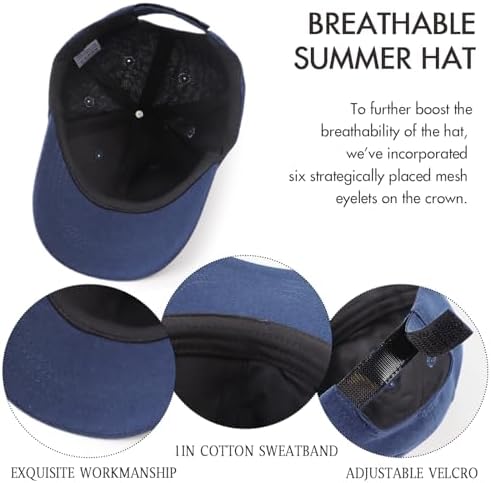 JANGANNSA Cotton Toddler Baseball Cap Baby Boy Sun Hat - Image 5