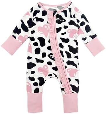 Bow Dream Bamboo Rayon Baby Romper Boy Newborn Girl Clothes Outfit - Image 4
