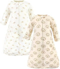 Hudson Baby Unisex Baby Cotton Long-Sleeve Wearable Sleeping Bag by HudsonBaby