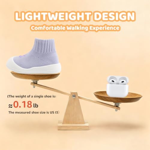 STQ Baby/Toddler Sock Walking Shoes Infant Slippers - Image 5