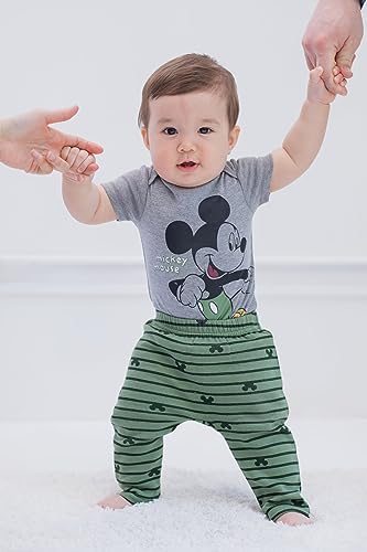 Disney Classics Winnie the Pooh Mickey Mouse Baby Hoodie Bodysuit and Pants 3 - Image 6
