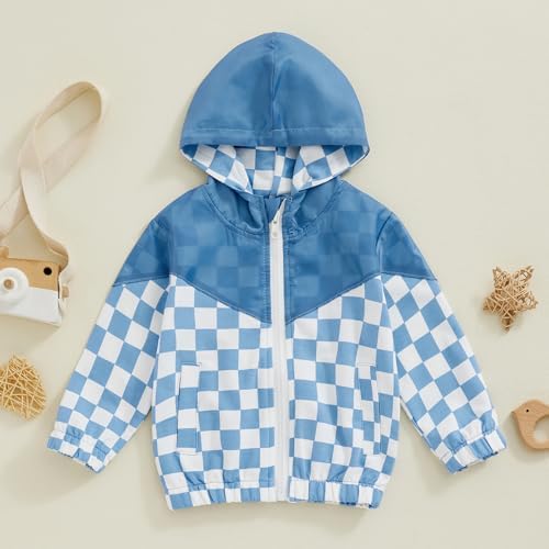 MERSARIPHY Toddler Boy Hoodies Jacket Baby Boy Lightweight Zip Up Coat - Image 2