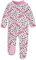uideazone Baby Girls Footed Pajamas, Zip Sleeper by uideazone