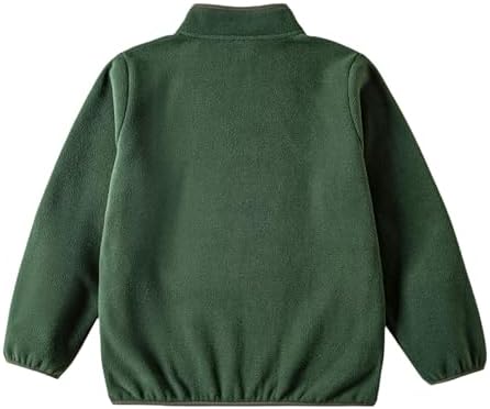 Toddler Boys Girls Fleece Jacket Lightweight Fall Spring 2-12 Years - Image 3