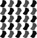 GENTABY Toddler Socks 25 Pairs Kids Ankle Socks by GuardianChildrensParadise