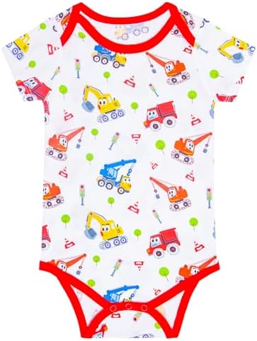 Kids Rayon of Bamboo Pajamas Set Short Sleeve Button Shorts Ages 0-24 by GUISBY