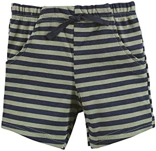 Hudson Baby Unisex Baby Cotton Bodysuit, Shorts and Shoe Set - Image 4