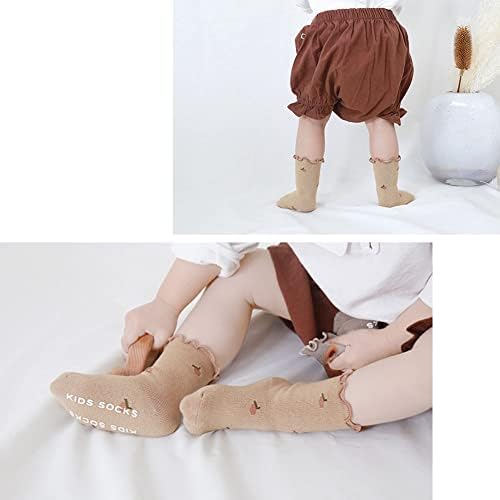 Toddler Girl Ruffle Socks Baby Girls Knee High Socks - Image 6