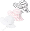 Baby Girl Sun Hat Kids Summer Beach Wide Brim Hats Toddler Bucket Hat by Weradau