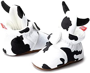 Meckior Newborn Infant Baby Girls Boys Warm Fleece Winter Booties First Walkers - Image 4