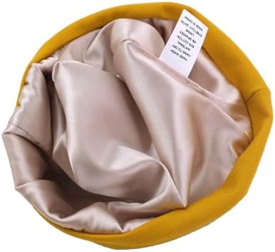 Silky Satin Lined Newborn Hat Hair Care Knot Beanie Hats - Image 3