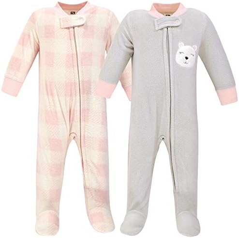 Hudson Baby Unisex Baby Fleece Sleep and Play - Image 3