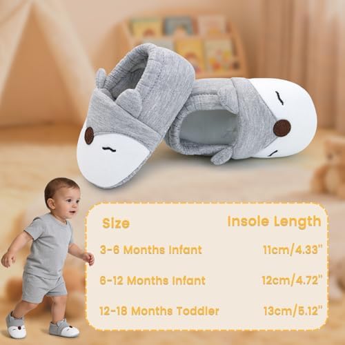 Baby Booties Girls Cozy Walking Shoes Warm Booties Toddler Soft Sole Shoes - Image 5
