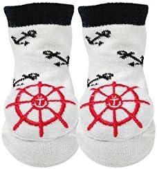 Bowbear Adorable Baby 6 Pair Non-Skid Bootie Socks - Image 6