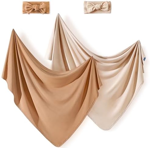 GRSSDER Newborn Swaddle Blanket Set by BUYNOW