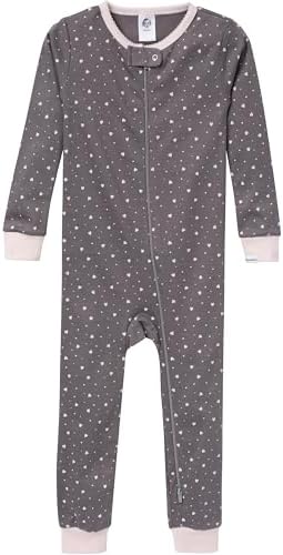Gerber Baby Girls 3-Pack Snug Fit Footless One Piece Cotton Pajamas - Image 4