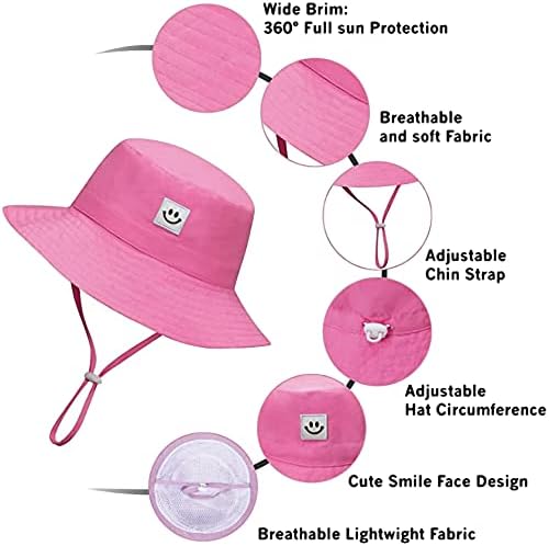 55cube Baby & Toddler Sun Hat UPF 50+ Bucket Hat - Image 2