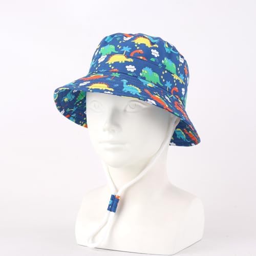 LANGZHEN Sun Protection Hat for Kids Toddler Boys Girls Wide Brim Summer - Image 5