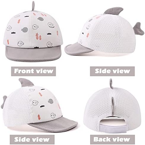 JANGANNSA Baby Duck Cap Infant Kids Sun Hat Bear Cute Cartoon Caps Spring Summer - Image 2