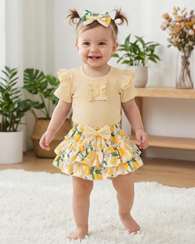 HONGTEYA Baby Girl Clothes Set Newborn Infant Summer Outfits - Image 4