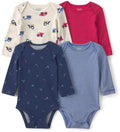 Carter's Baby Boys' 4-pack Long Sleeve Bodysuits by Carters
