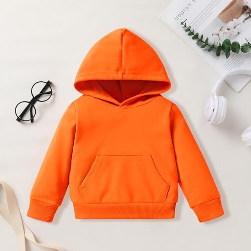 YOUNGER TREE Baby Clothes for Girls Boy Solid Color Hoodie and Sweatpants - Image 4