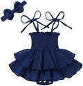 YOUNGER TREE Baby Girl Clothes Infant Summer Romper Dress Sleeveless Bodysuit by YOUNGERTREE