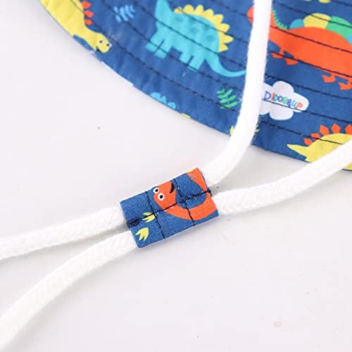 LANGZHEN Sun Protection Hat for Kids Toddler Boys Girls Wide Brim Summer - Image 4