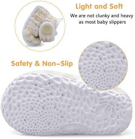 FEETCITY Baby Booties Girls Boys Infant Slippers First Walkers Shoes Warm Socks - Image 5