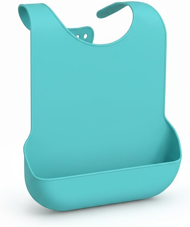 Silicone Adult Bib, Adjustable and Washable Bib - Image 3