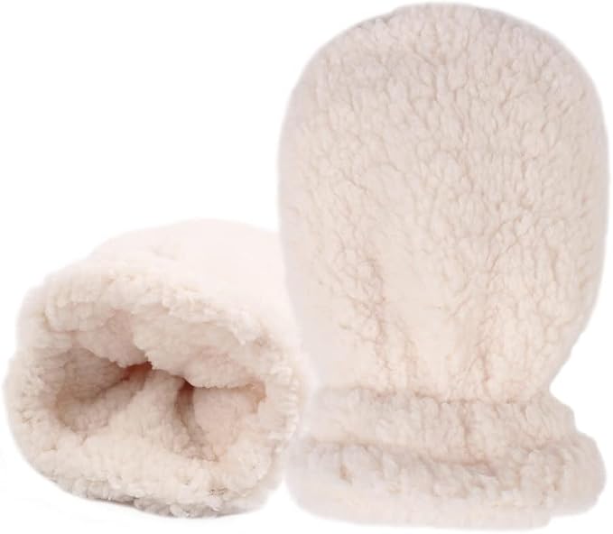 Zsedrut Baby Boys Winter Glove Warm Toddler Infant Girls Mittens Fleece Lined - Image 2