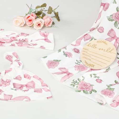 TANOFAR 4-Pack Newborn Swaddle Blanket - Image 5