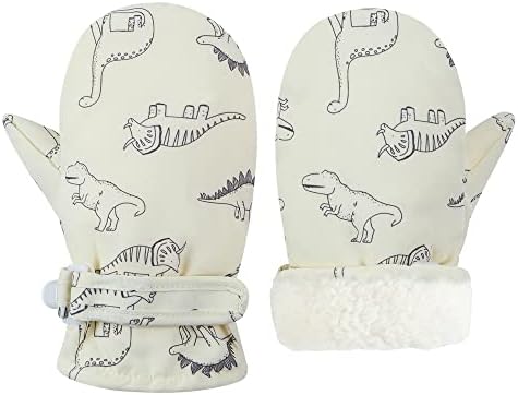 Toddler Mittens Lined Fleece Snow Gloves by Fynnsure