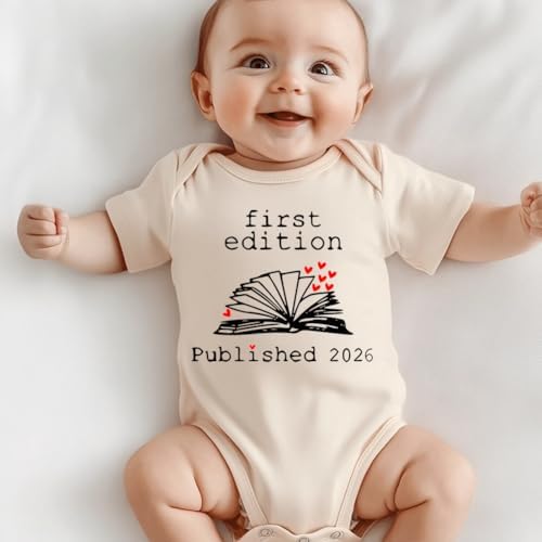 hrcfbk Infant Baby Boys Girls Bodysuit Newborn Short Sleeve Funny Letters Print - Image 6