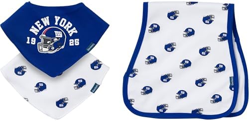 Gerber Baby Nfl Team Bandana Bibs and Burp Cloth Set by Gerber