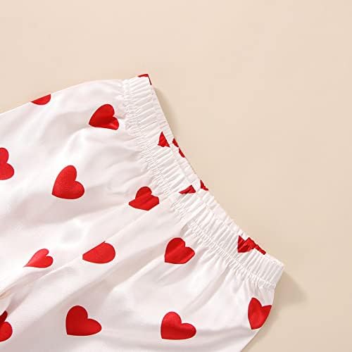 Kids Baby Girl Boy Satin Pajamas Set Button Down Sleep Shirt Top+Long Pants - Image 7