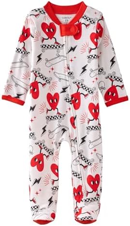 Butterblu Scout Sleep & Play 100% Organic Cotton Footed Zip Front PJs | GOTS by Butterblu