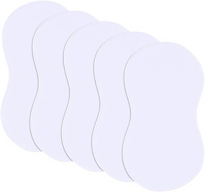 sleepyturtle Pack of 5, Baby Burp Cloths, Soft and Absorbent by sleepyturtle
