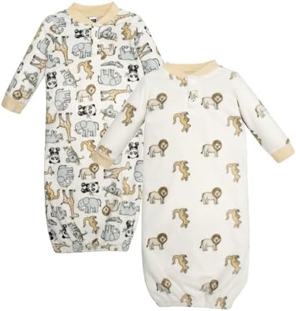 Hudson Baby Unisex Baby Fleece Gowns by HudsonBaby
