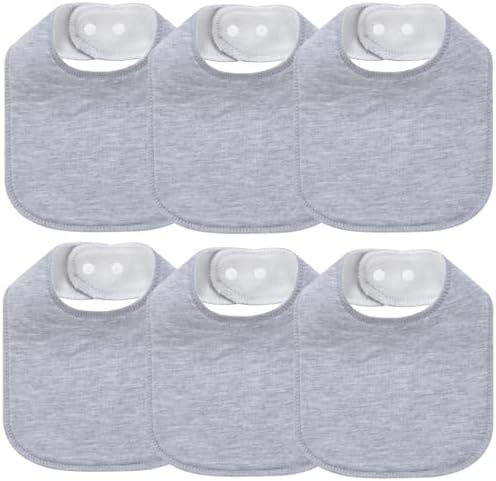 8 Pack Baby Bibs Unisex Adjustable by Unknown