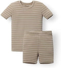 AVAUMA Stripe Pattern Baby Boys Girls Pajama Set Kids Toddler Snug fit Ribbed by AVAUMA