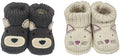 2 pairs Cute Knit Animal Baby Booties by Unknown