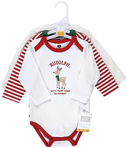 Hudson Baby Unisex Baby Cotton Bodysuits - Image 2